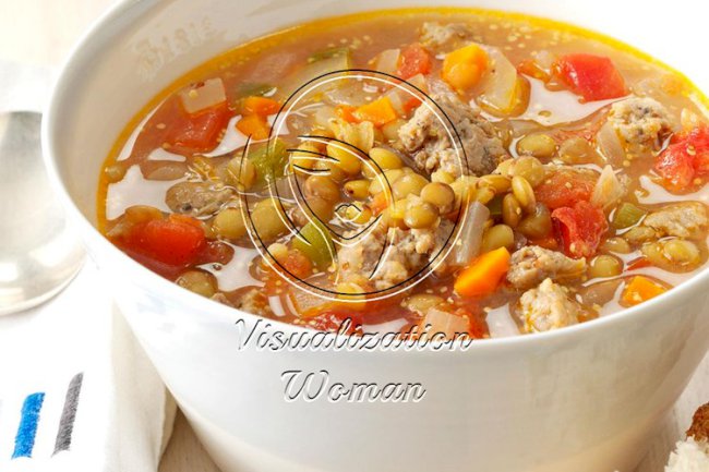 Sausage Lentil Soup