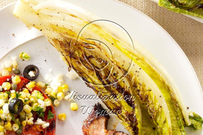 Grilled Romaine Hearts