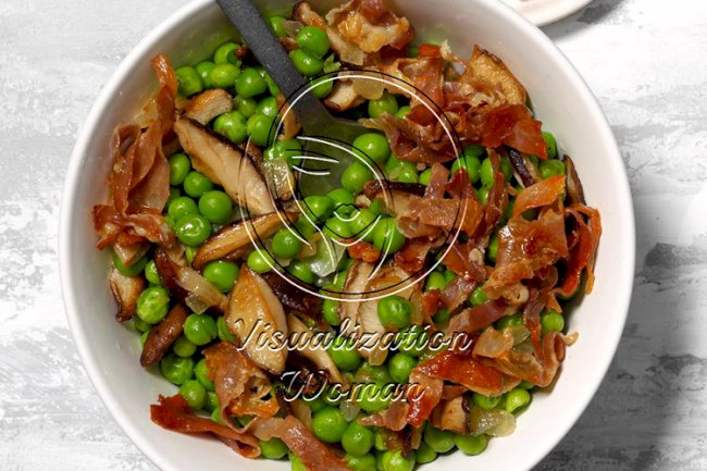 Prosciutto and Peas