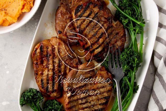 Simple Marinated Grilled Pork Chops