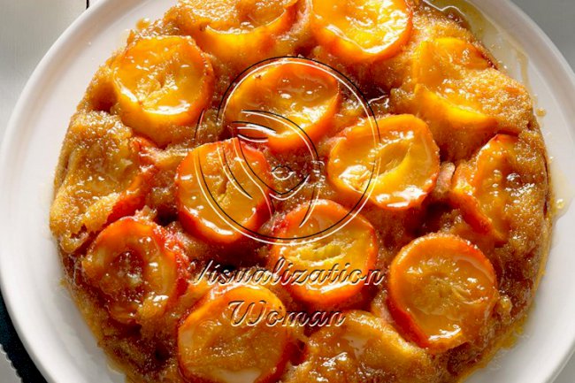 Plum Upside-Down Cake