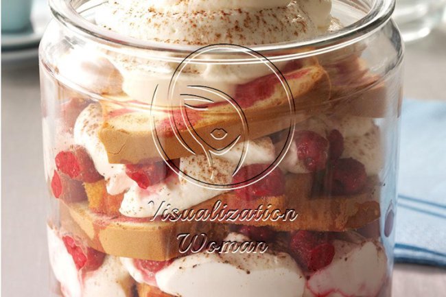 Raspberry Cocoa Trifle