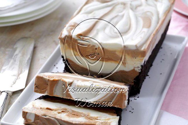 Frozen Mocha Marbled Loaf