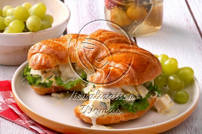 Chicken Salad Croissants