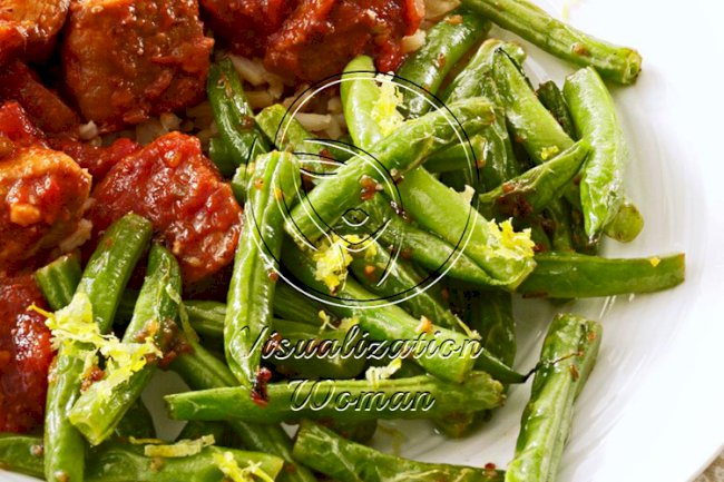 Lemon-Garlic Green Beans
