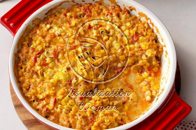 Chipotle Mexican Street Corn Dip with Goat Cheese