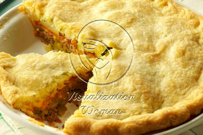 Zucchini Hamburger Pie