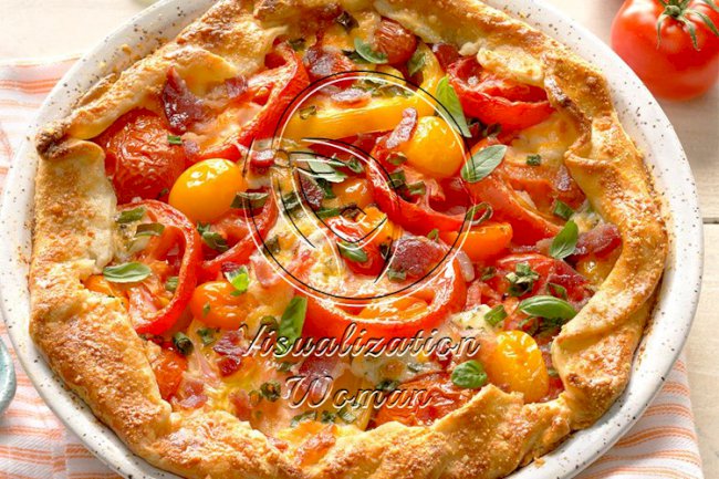 Rustic Tomato Pie