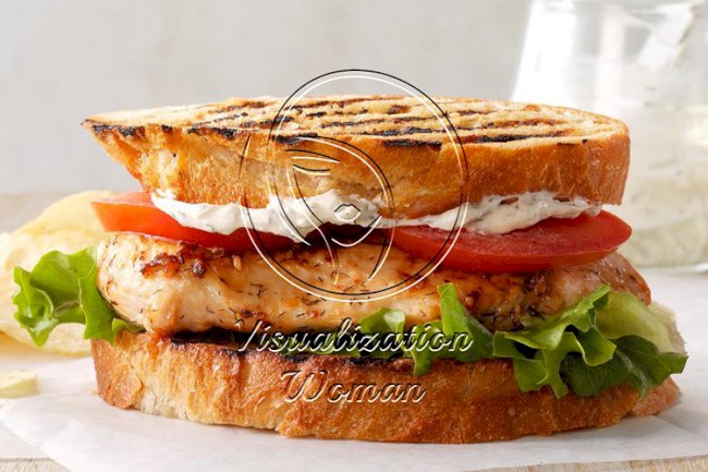 Dilly Chicken Sandwiches