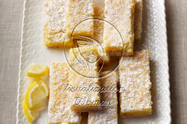 Lavender Lemon Bars
