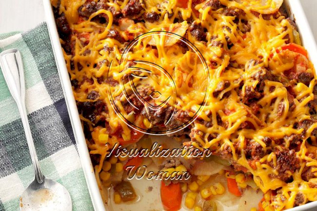 Layered Beef Casserole