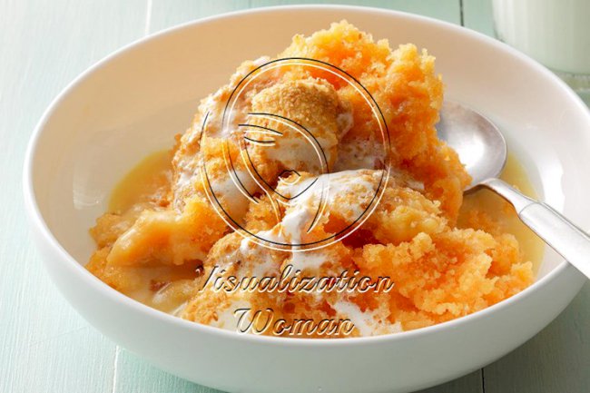 Slow-Cooker Tropical Orange Cake