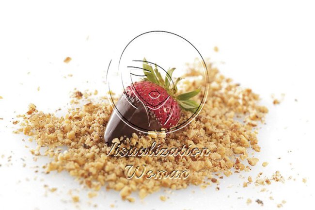 Candied-Almond Chocolate Strawberries