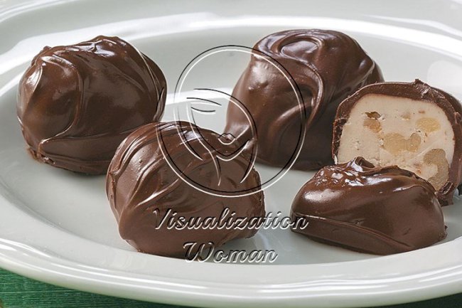Delectable Maple Nut Chocolates