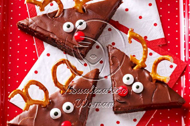 Reindeer Brownies