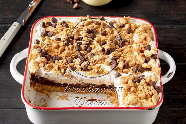 Chocolate Peanut Butter Dream Bars