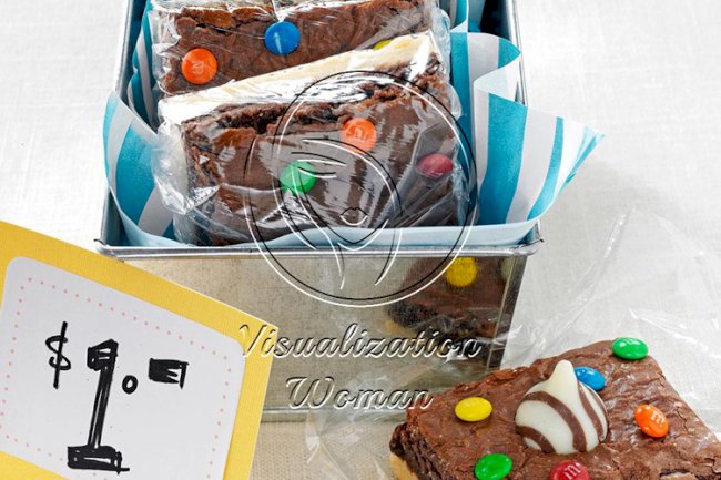 Angela’s XOXO Shortbread Brownies