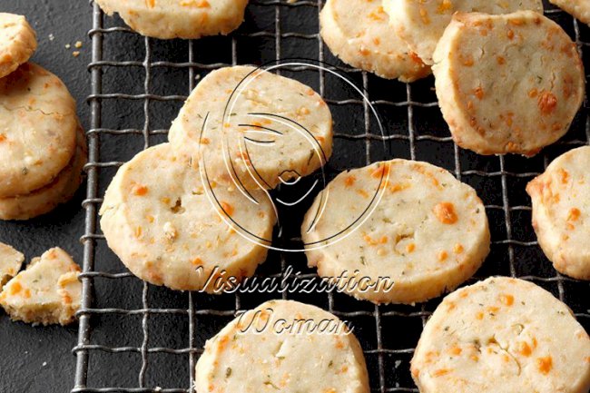 Herbed Cheese Wafers