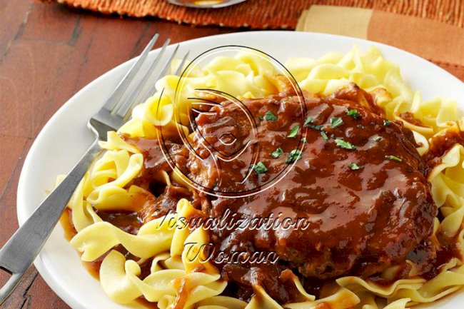 Salisbury Steak with Onion Gravy