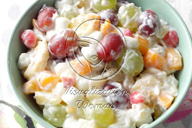 Quick Ambrosia Fruit Salad
