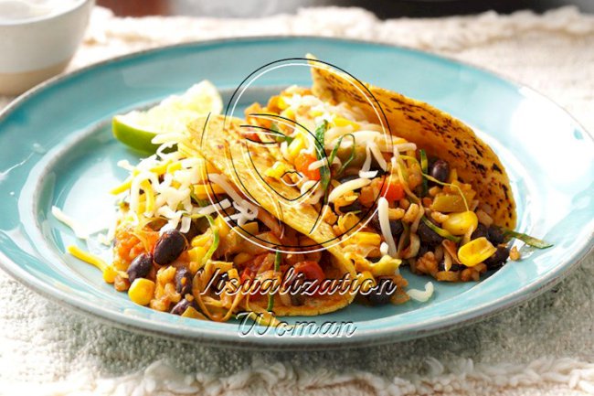 Black Bean and Corn Tacos