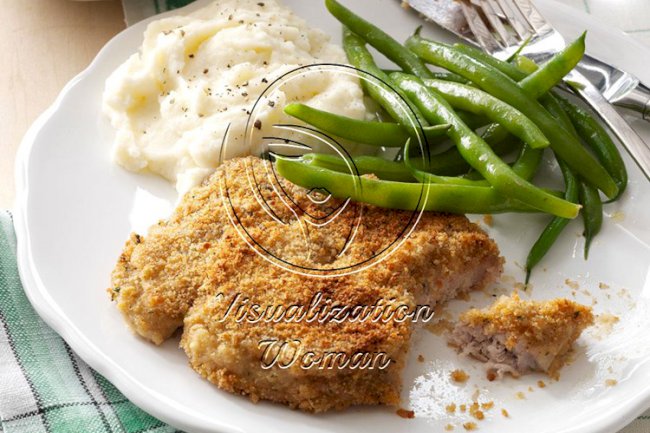 Zippy Breaded Pork Chops