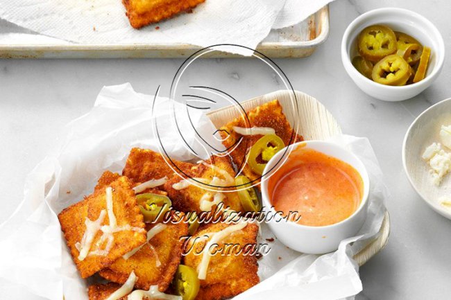 Toasted Mexican Ravioli