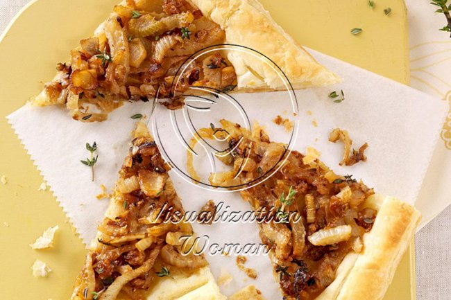 Caramelized Fennel Tarts