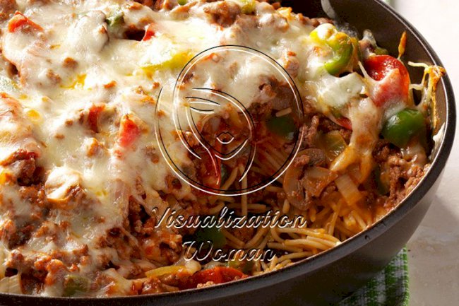 Cheesy Pizza Casserole