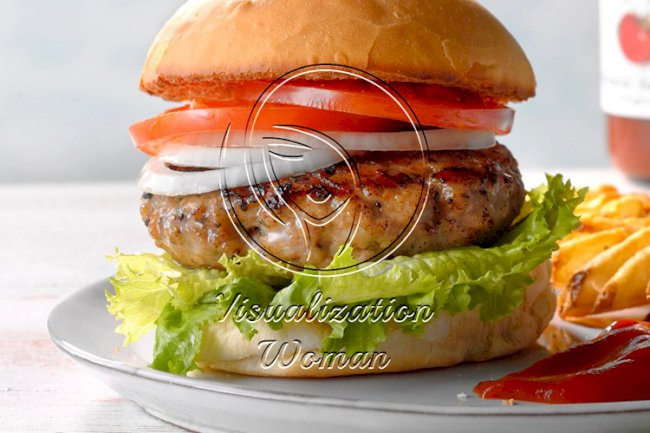 Grilled Pork Burgers