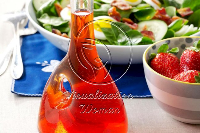 Homemade Strawberry Vinegar