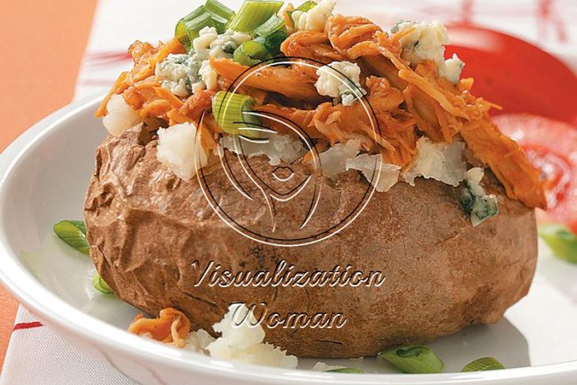 BBQ Chicken Baked Potatoes