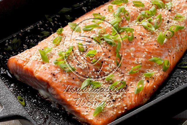Sesame Salmon with Wasabi Mayo