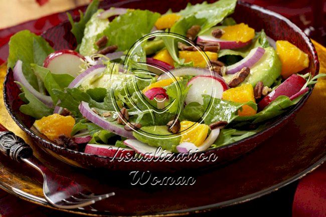 Citrus, Avocado & Radish Salad