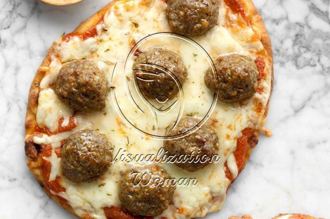 Meatball Flatbread