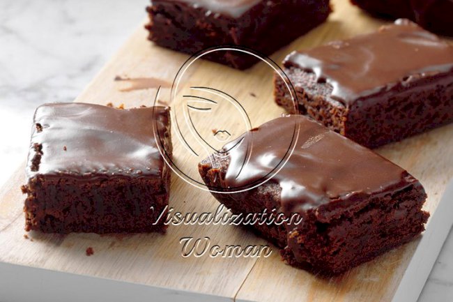 Chocolate-Glazed Brownies