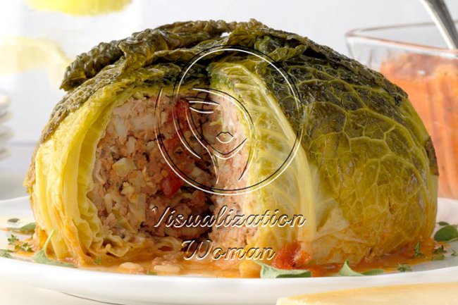 Stuffed Whole Cabbage