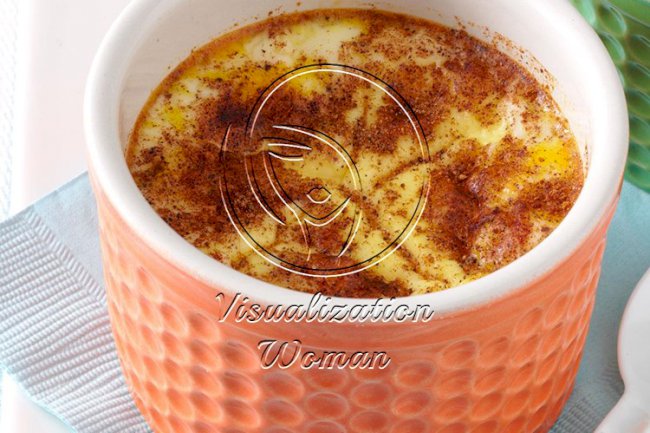 Baked Custard with Cinnamon