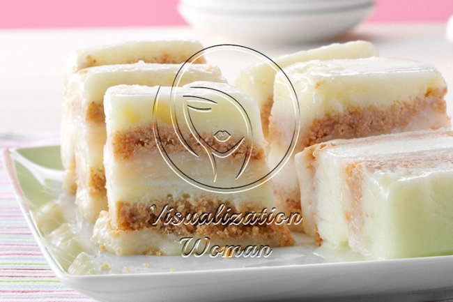 Coconut-Pineapple Sherbet Torte
