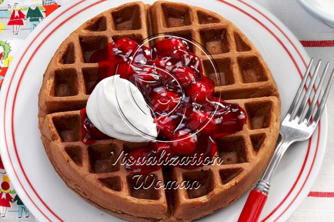Black Forest Waffles
