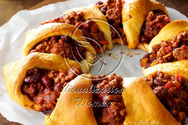 Cornbread Pizza Wheels