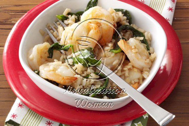 Garlic Shrimp and Rice