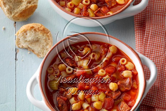 Chorizo and Chickpea Soup