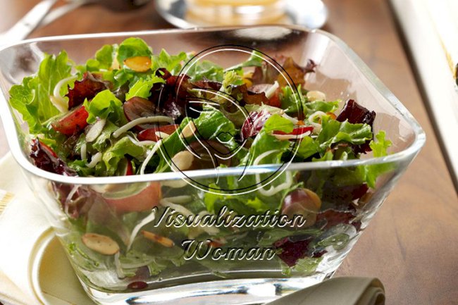 Tequila Vinaigrette with Greens