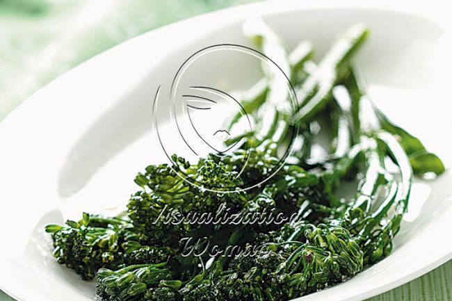 Baked Broccolini