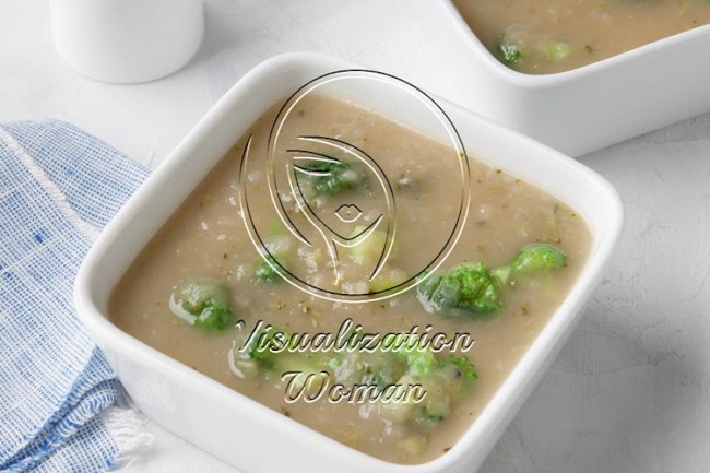 Vegan Cream of Broccoli Soup