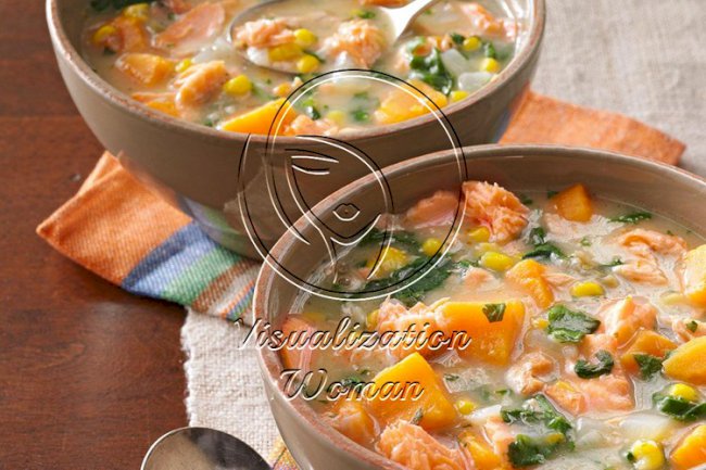 Veggie Salmon Chowder