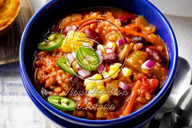 Bean & Bulgur Chili