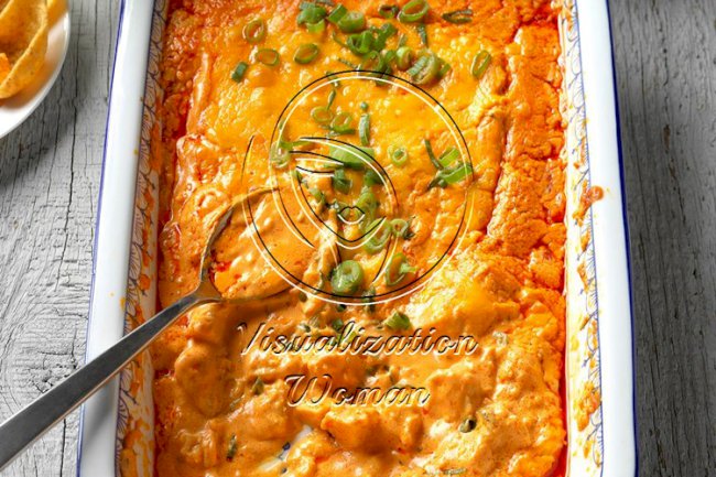 Creamy Buffalo Chicken Dip