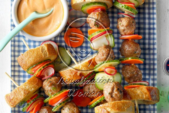 Banh Mi Skewers